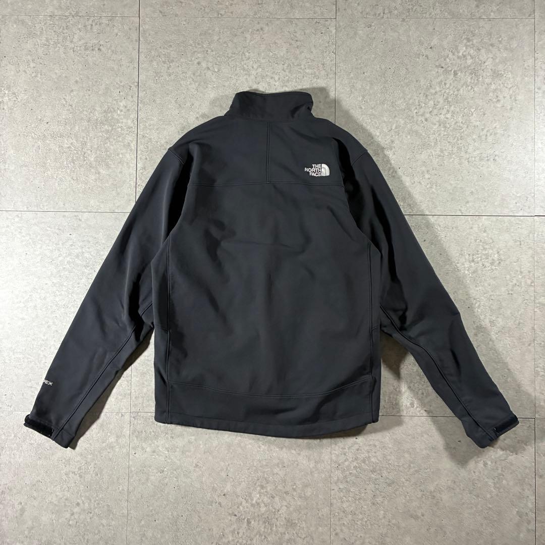 THE NORTH FACE TNF APEXソフトシェルジャケット刺繍ロゴ