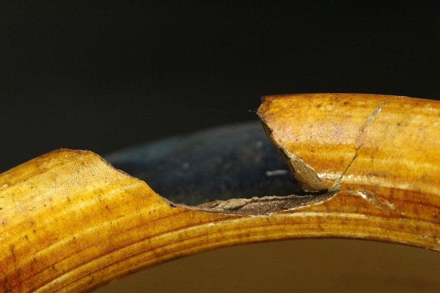 中国美術 三彩 獅子紋 三足壷(A818)