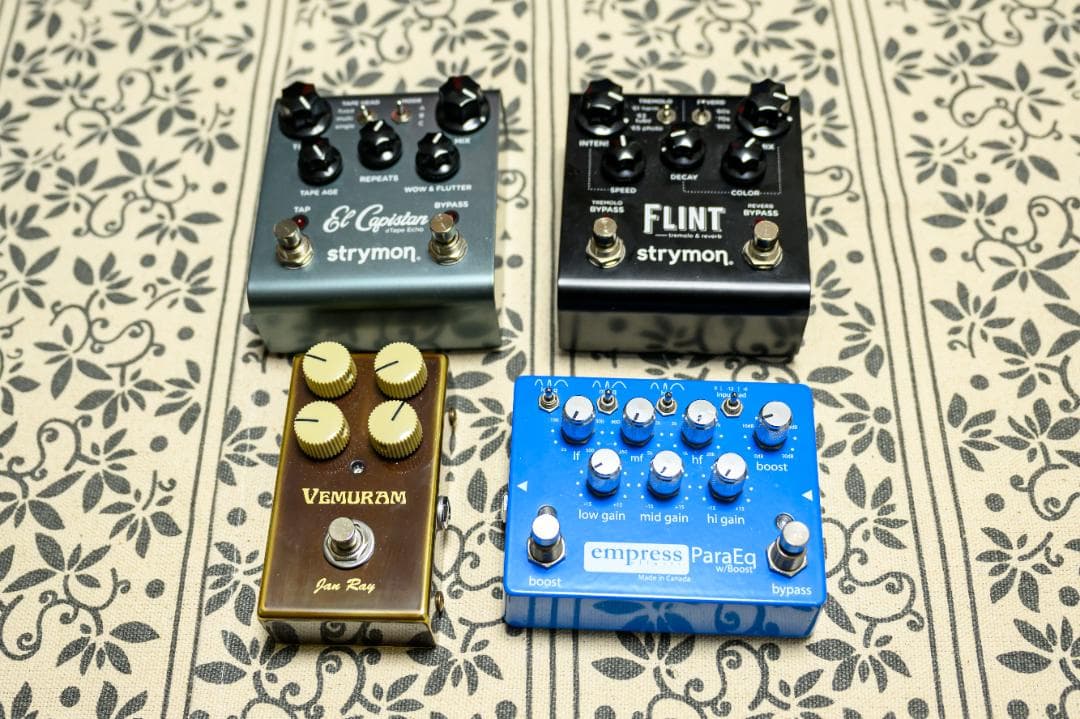 ギター Jan Ray / Flint / El Capistan / ParaEQ