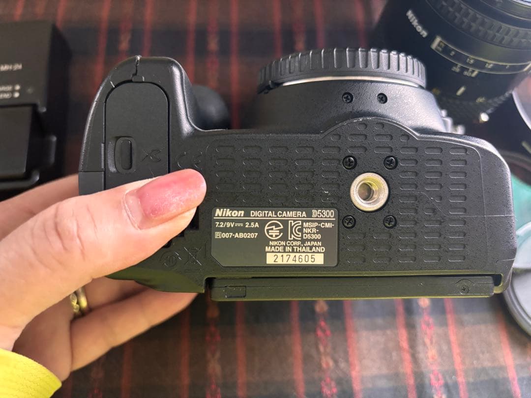 最終価格★NikonD530ズームレンズ純正バッテリー2個10219ショット