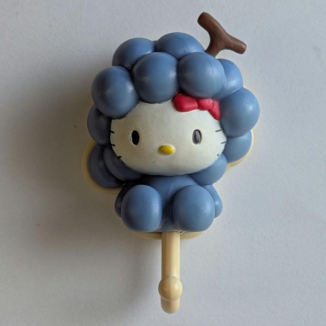 ハローキティ フルーツマグネットフック 8個セット なっちゃん！景品 平成レトロ