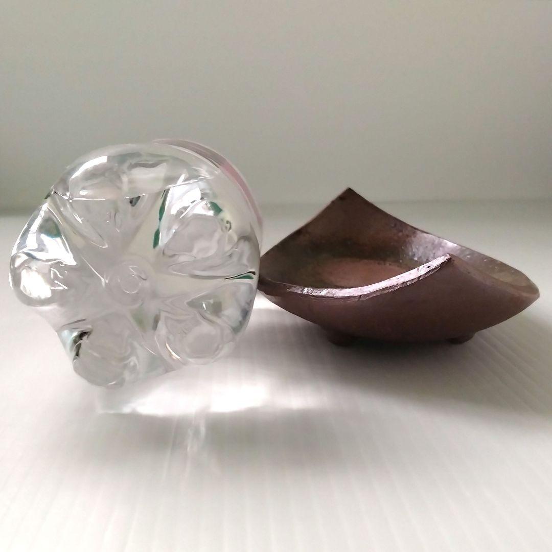 ② 備前焼 北大路魯山人写し 三つ足 舟形 長皿 和食器 足付き 4客