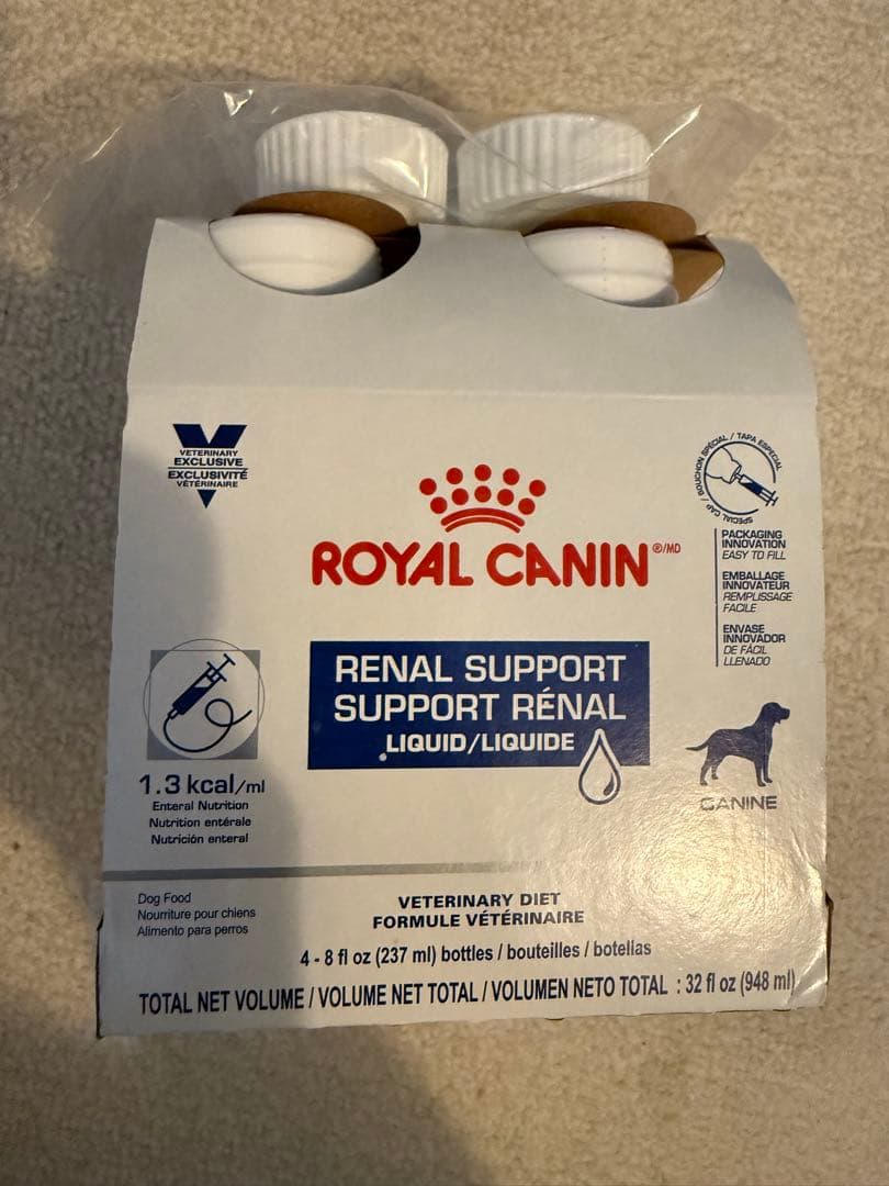  CANIN 腎臓サポート リキッド 4本セット✖️2 合計8本