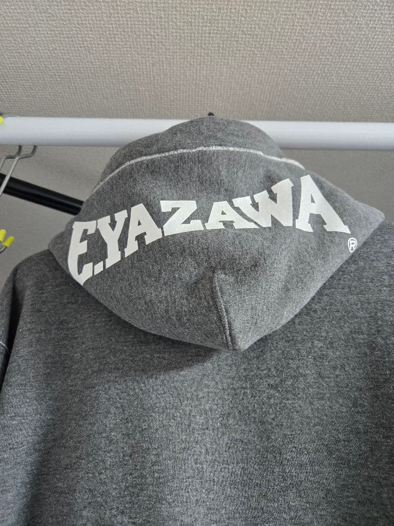 E.YAZAWA フード付きパーカー XL グレー