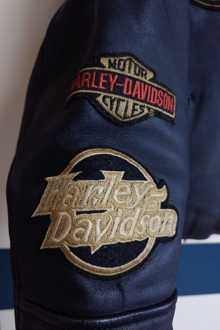 Harley-Davidson ハーレーダビッドソン レザーライダースジャケット