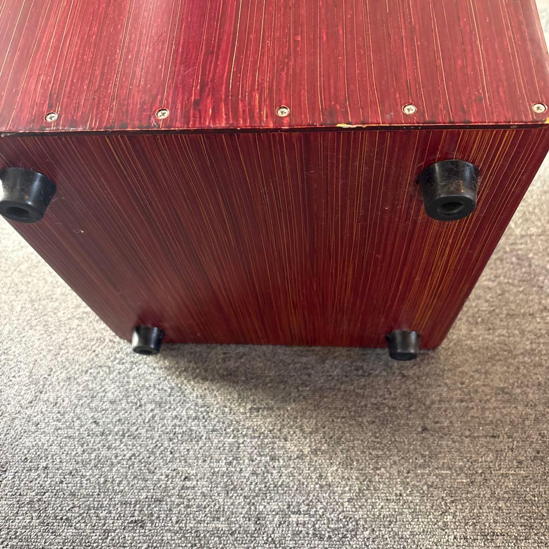 Pearl 木製カホン 赤