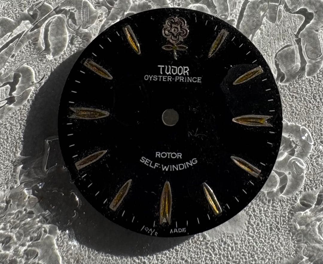 TUDOR OYSTER-PRINCE 自動巻き文字盤　補修ジャンク②