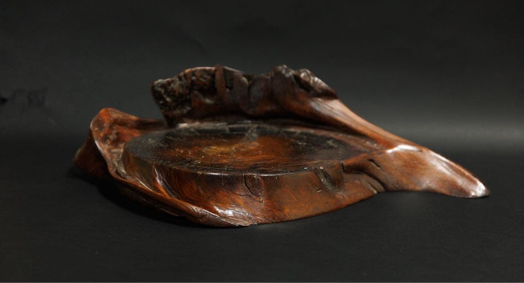 流木アート 花台