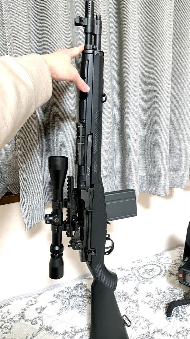 東京マルイ M14 SOCOM マウント スコープ 予備マガジン セット