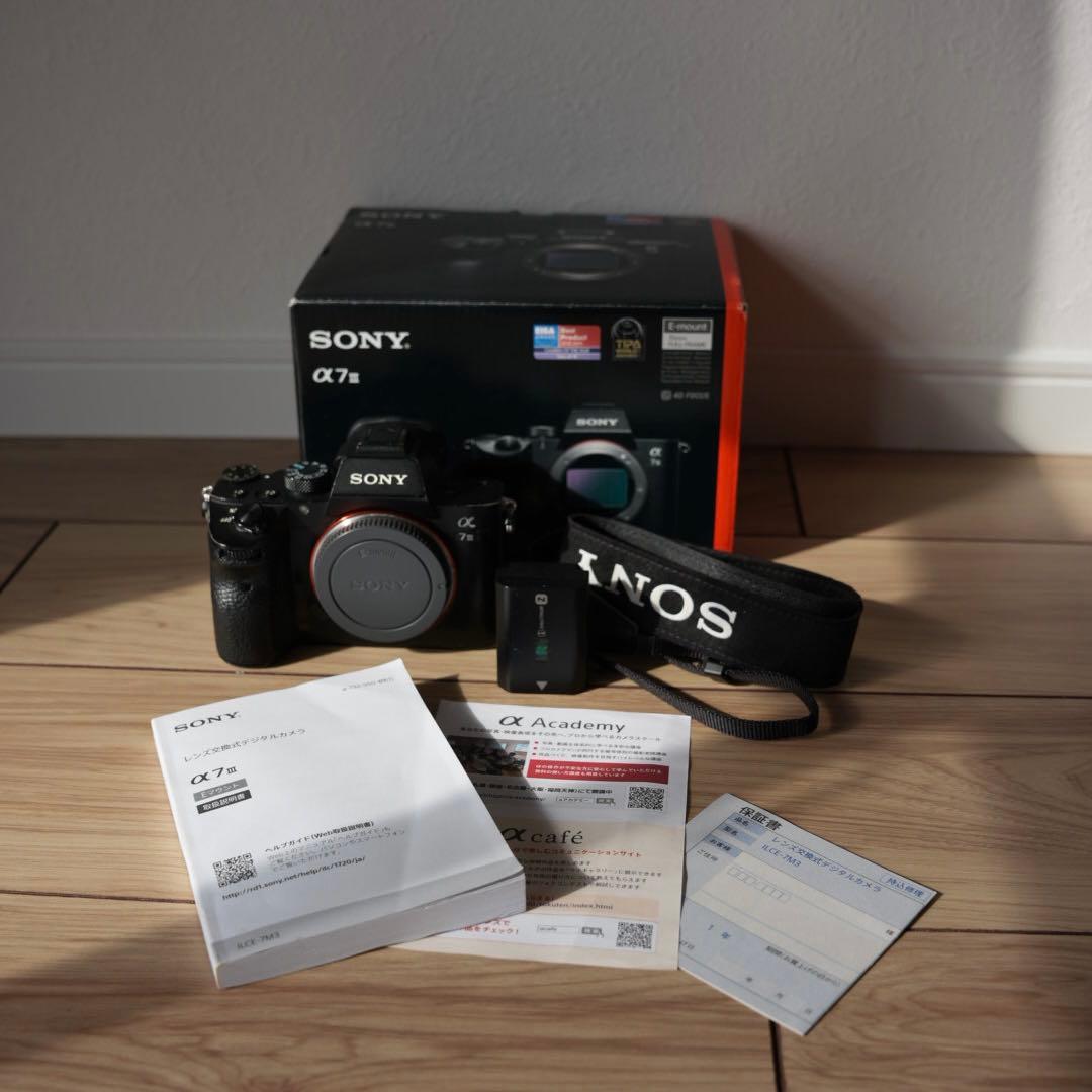 SONY α7 III ボディ ILCE-7M3 本体のみ