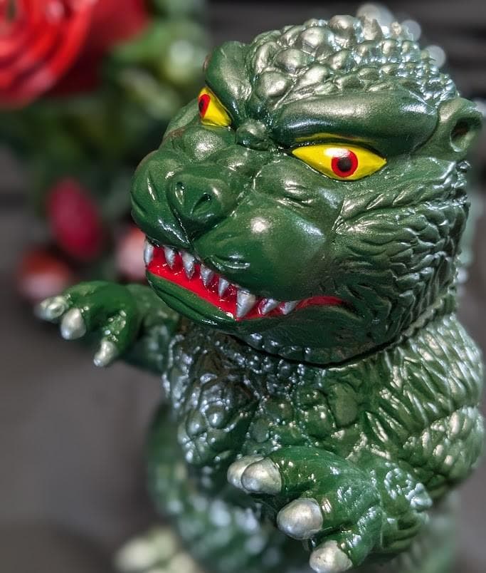 ゴジラ＆ビオランテ（トイパイレーツ）怪獣プロジェクトNR　ソフビ２体セット