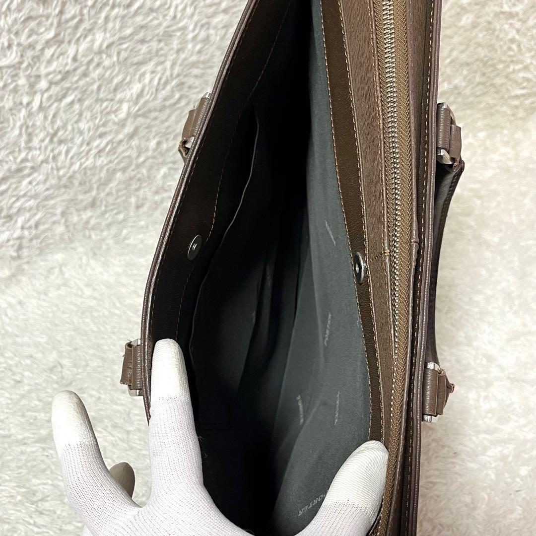 ✨入手困難✨PORTER FLUX ビジネスバッグ オールレザー A4可 自立式