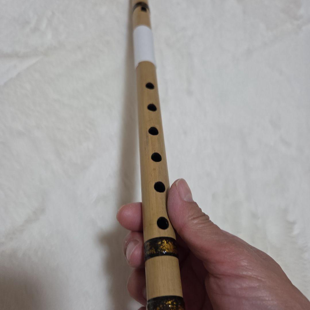 石見神楽を奏でる篠笛　父の手作り　石風 篠笛 7-b20