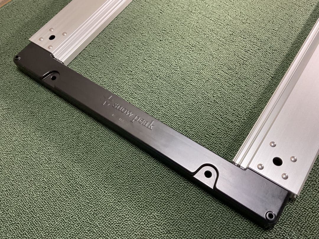 IGT アイアングリルテーブル フレーム ロング ３点セット スノーピーク