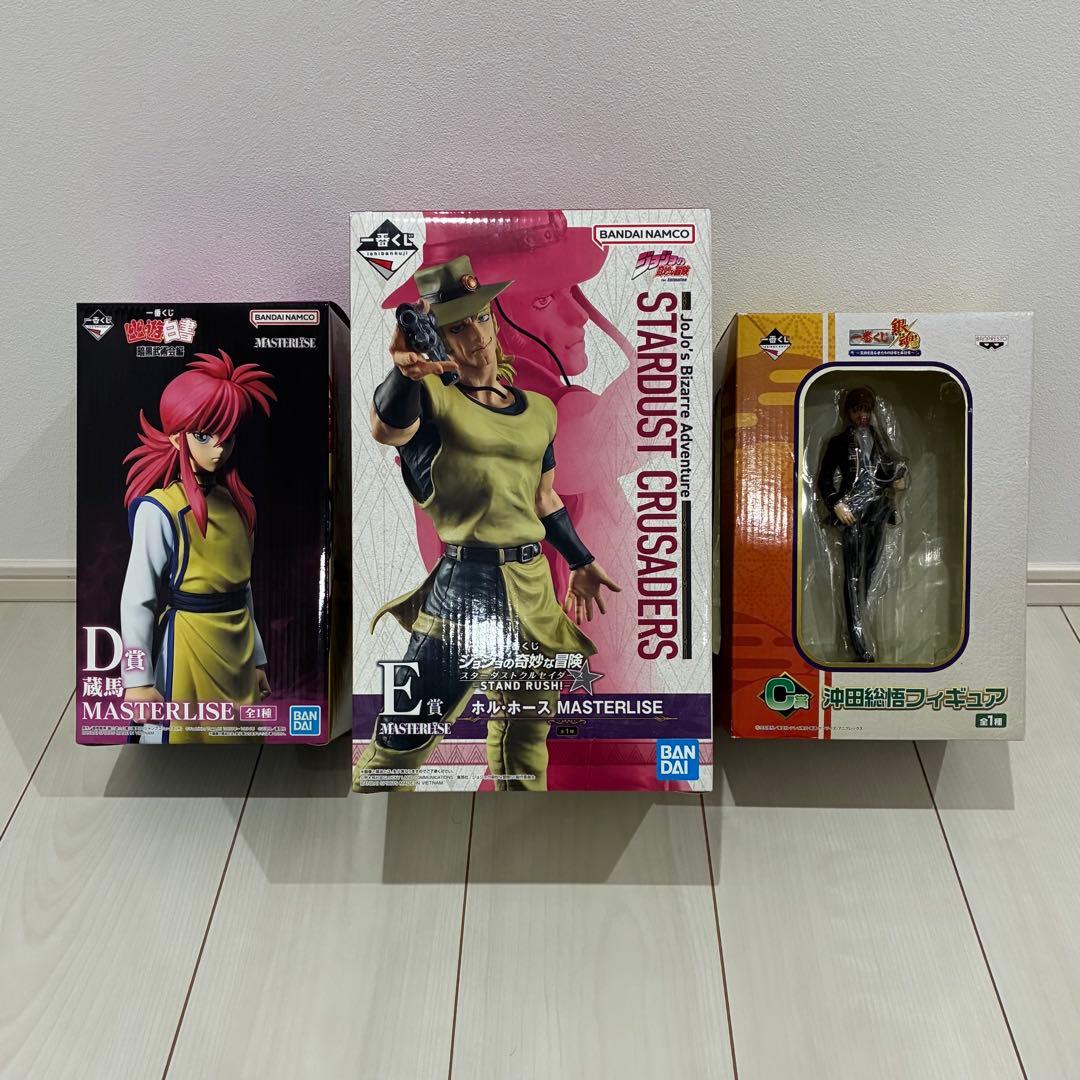 （おまけ付）一番くじ　フィギュア　ジョジョ 幽遊白書　銀魂　セット　まとめ売り