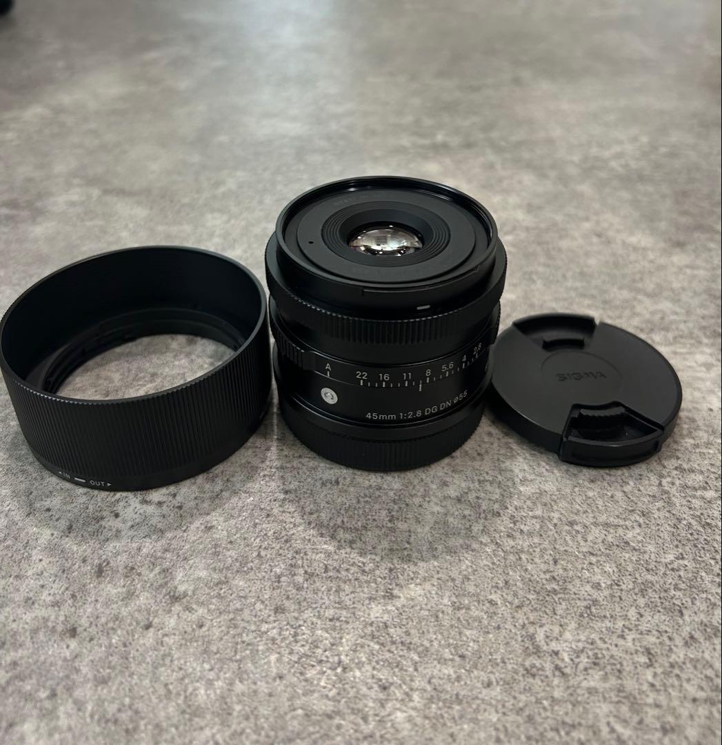 Lマウント SIGMA 45mm F2.8 DG DN 55mm