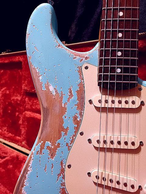 ★Custom HardRelic SonicBlue Stratocaster