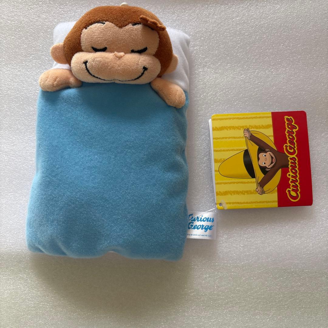おさるのジョージ ぬいぐるみ マスコット バッグ フィギュア セット
