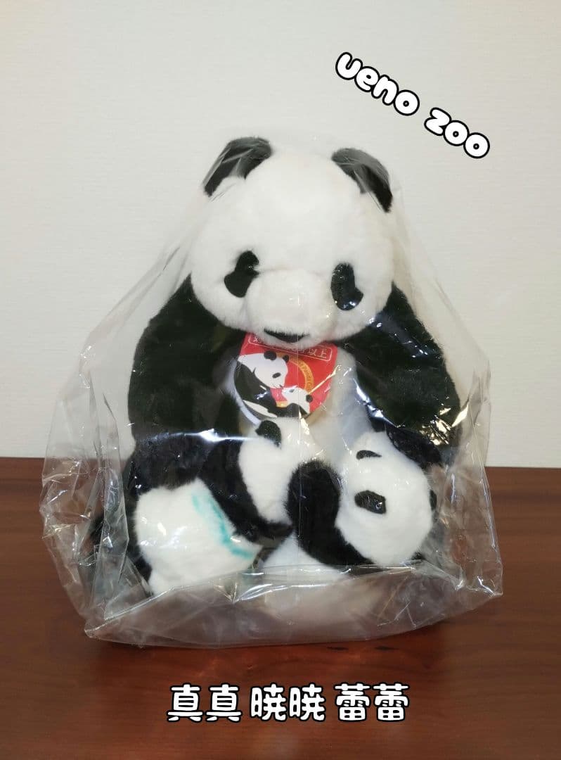 シャオシャオ レイレイ シンシン　ぬいぐるみ　上野動物園