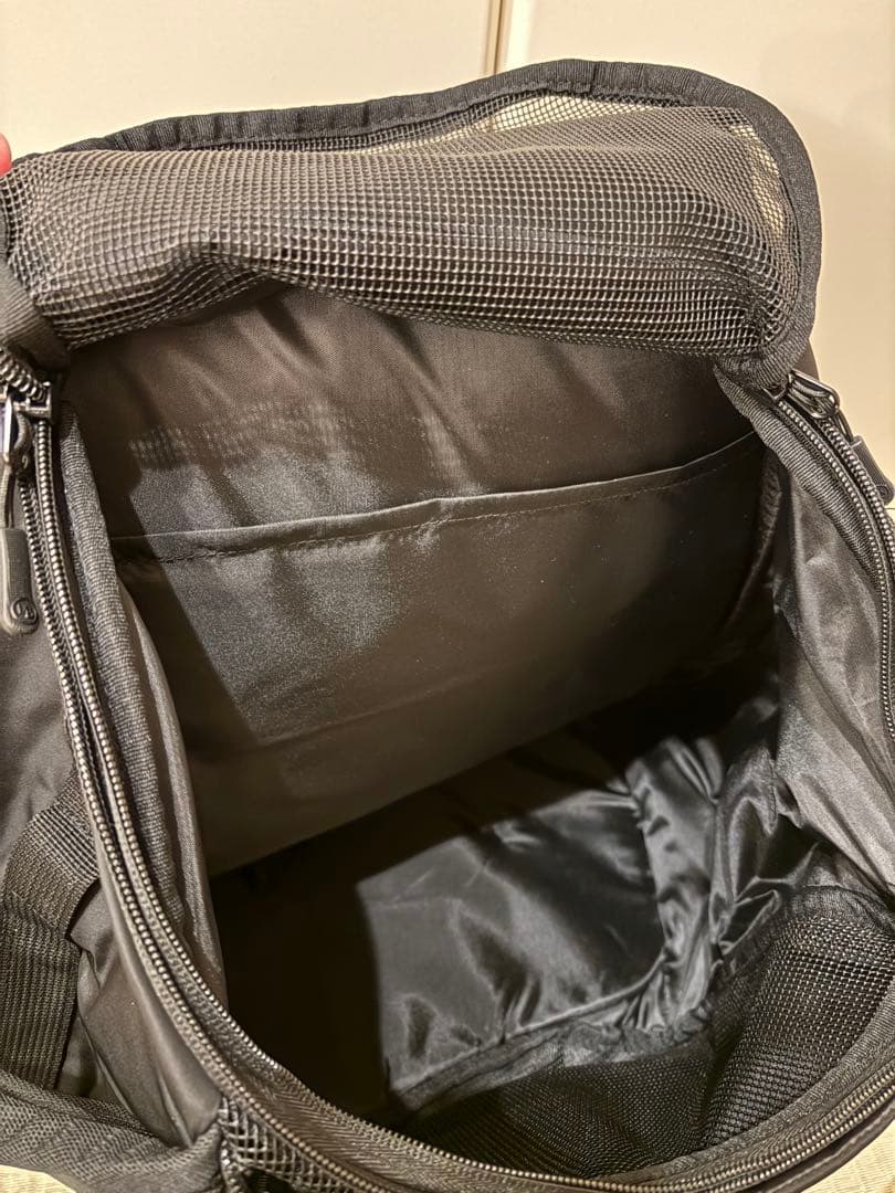 MANDARINE BROTHERS 犬用キャリーバッグ ブラック