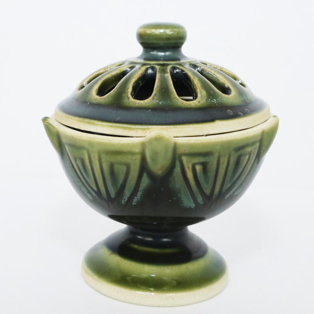 不老園窯造 色変り 七種蓋置 共箱 共箱