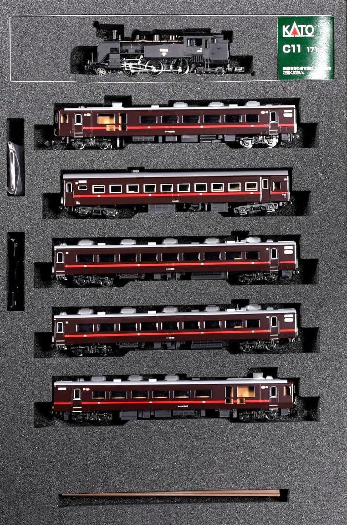 KATO 10-1958 C11 171+14系500番台「SL冬の湿原号」6両