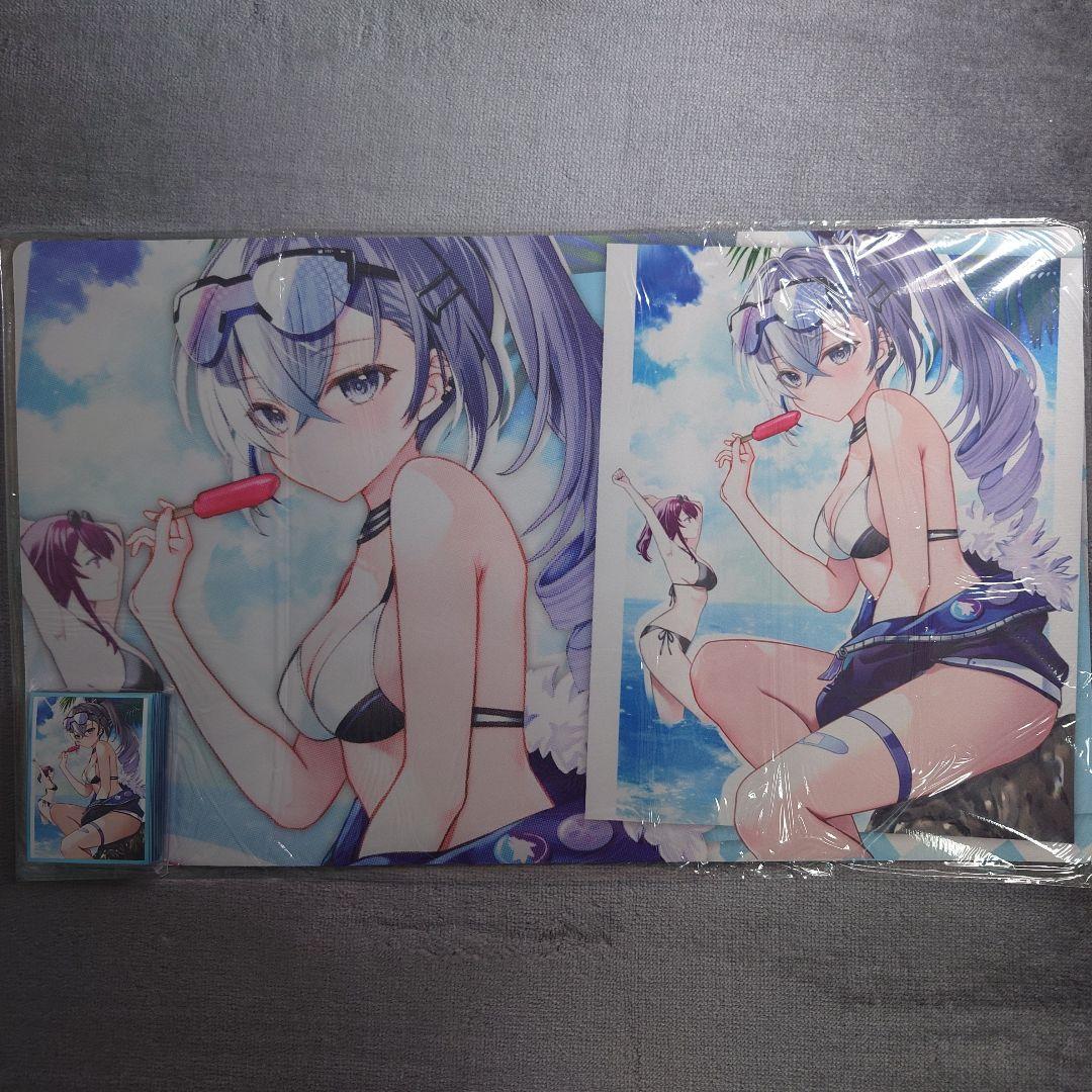 α1 崩壊：スターレイル アイス&水着&カフカ 銀狼 スリーブ&プレイマット