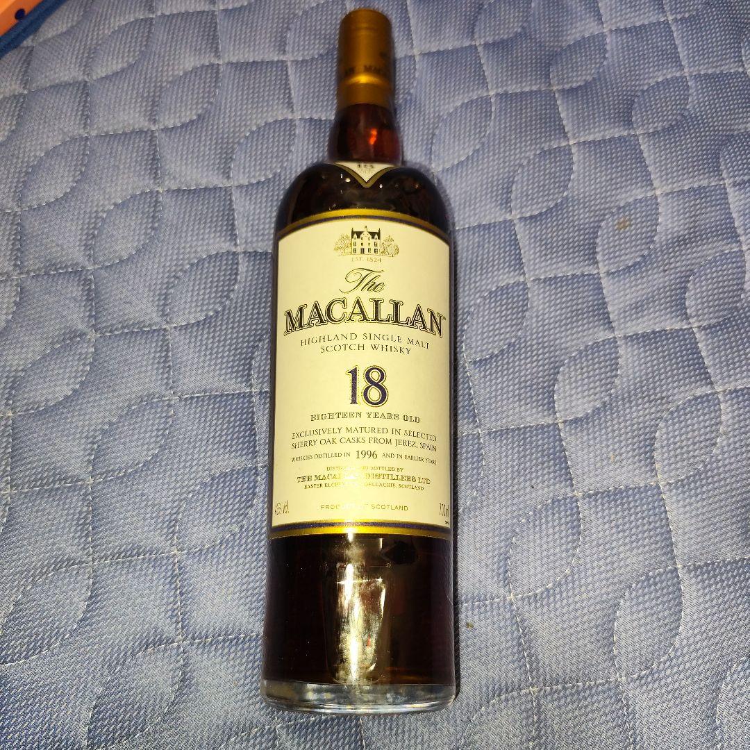 The Macallan 18年 700ml 43%