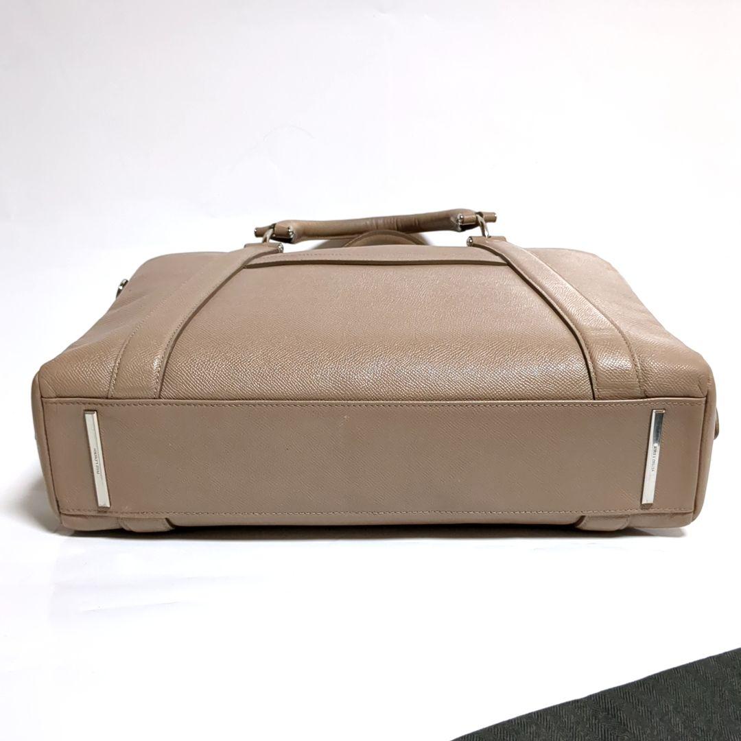 ✨ペッレモルビダ✨DECK9 ビジネスバッグ トープ 2way レザー ロゴ