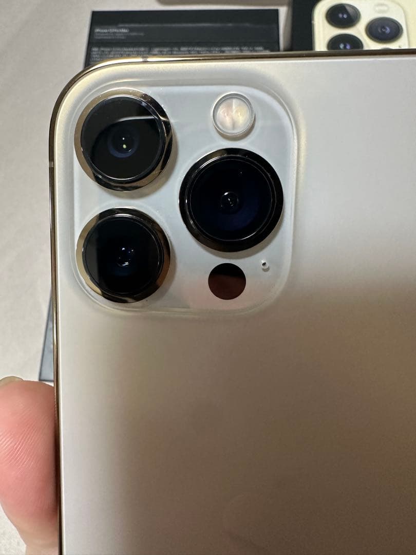 美品 Apple iPhone 13 ProMax ゴールド　本体256G