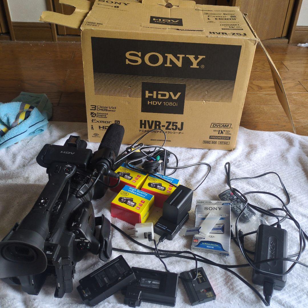 ビデオカメラ SONY HDV HVR-Z5J