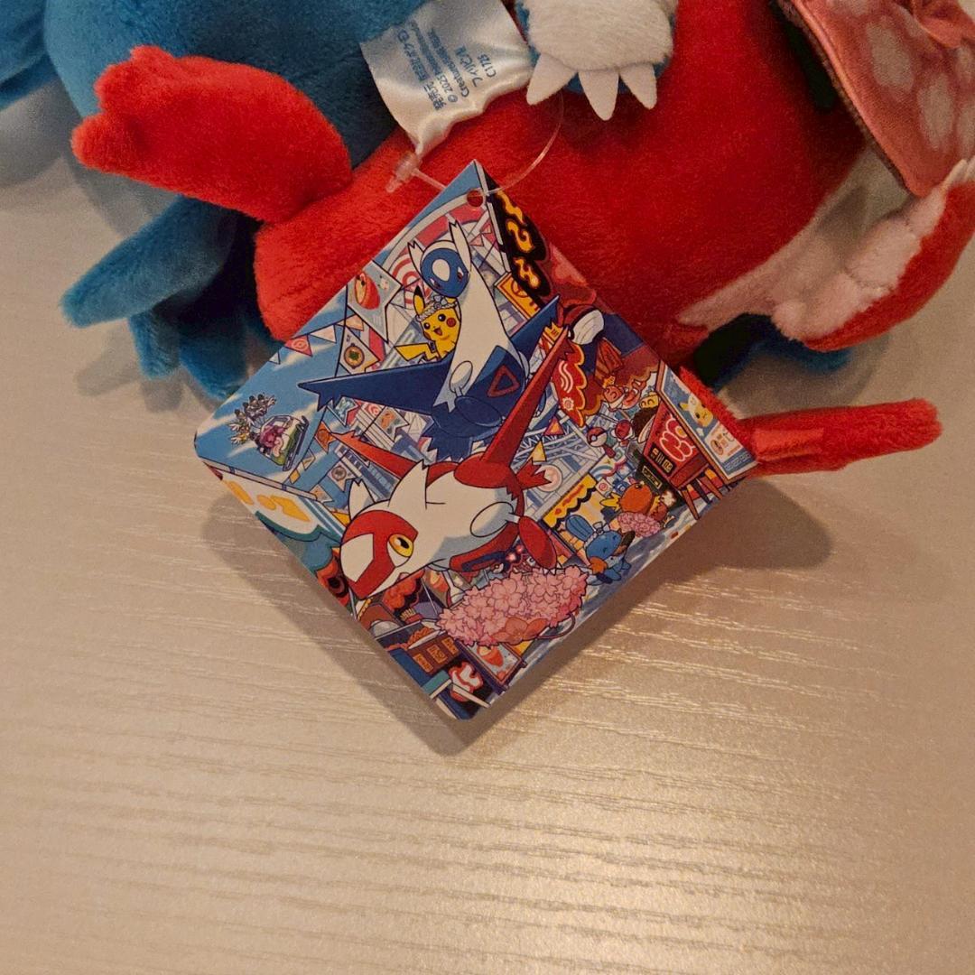 ぬいぐるみ ラティアスラティオス ピカチュウ ポケモンセンターフクオカR