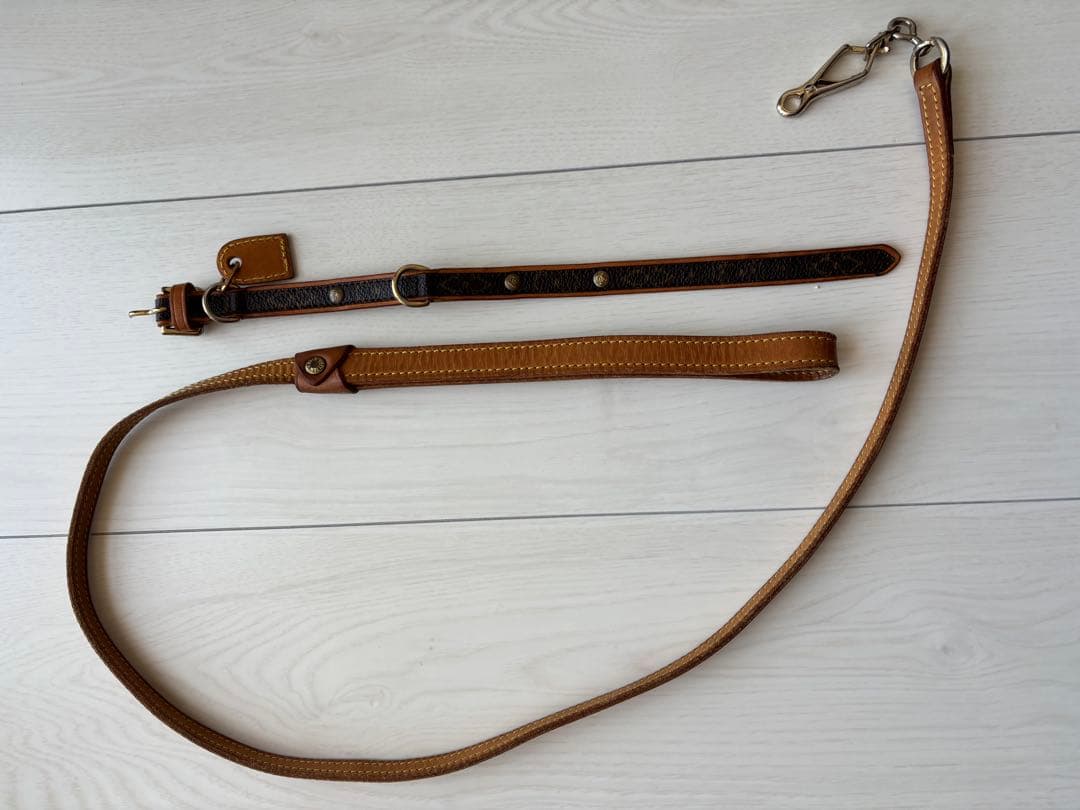 LOUIS VUITTON ルイ ヴィトン ペット用品 小型犬用 リード首輪