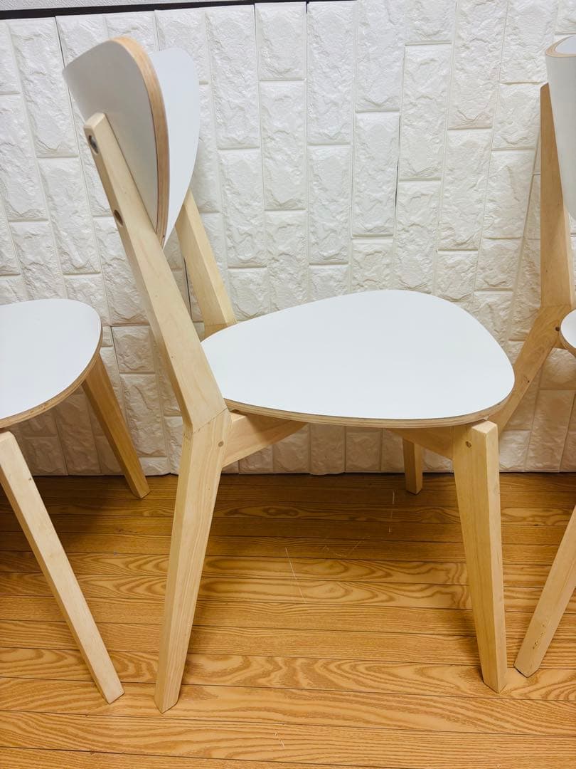 IKEA⭐︎ノールドミーラチェア⭐︎3脚⭐︎バラ可