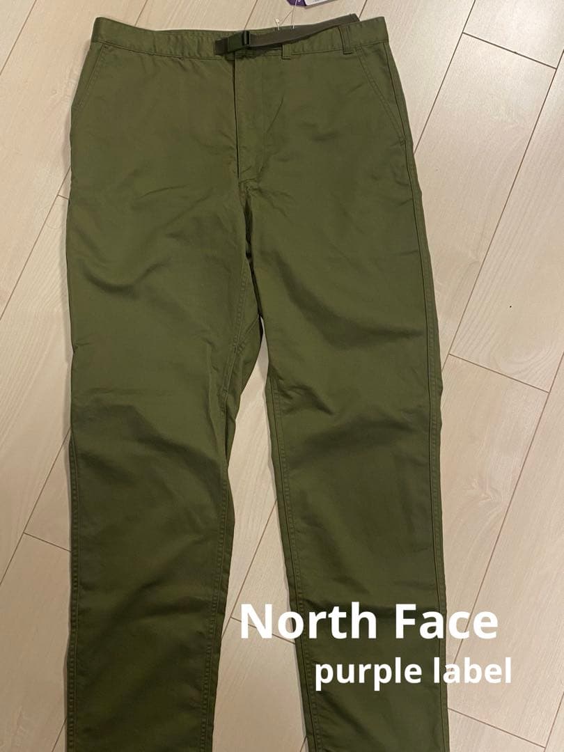ノースフェイス　パープルレーベル　チノテーパードパンツ　サイズ34