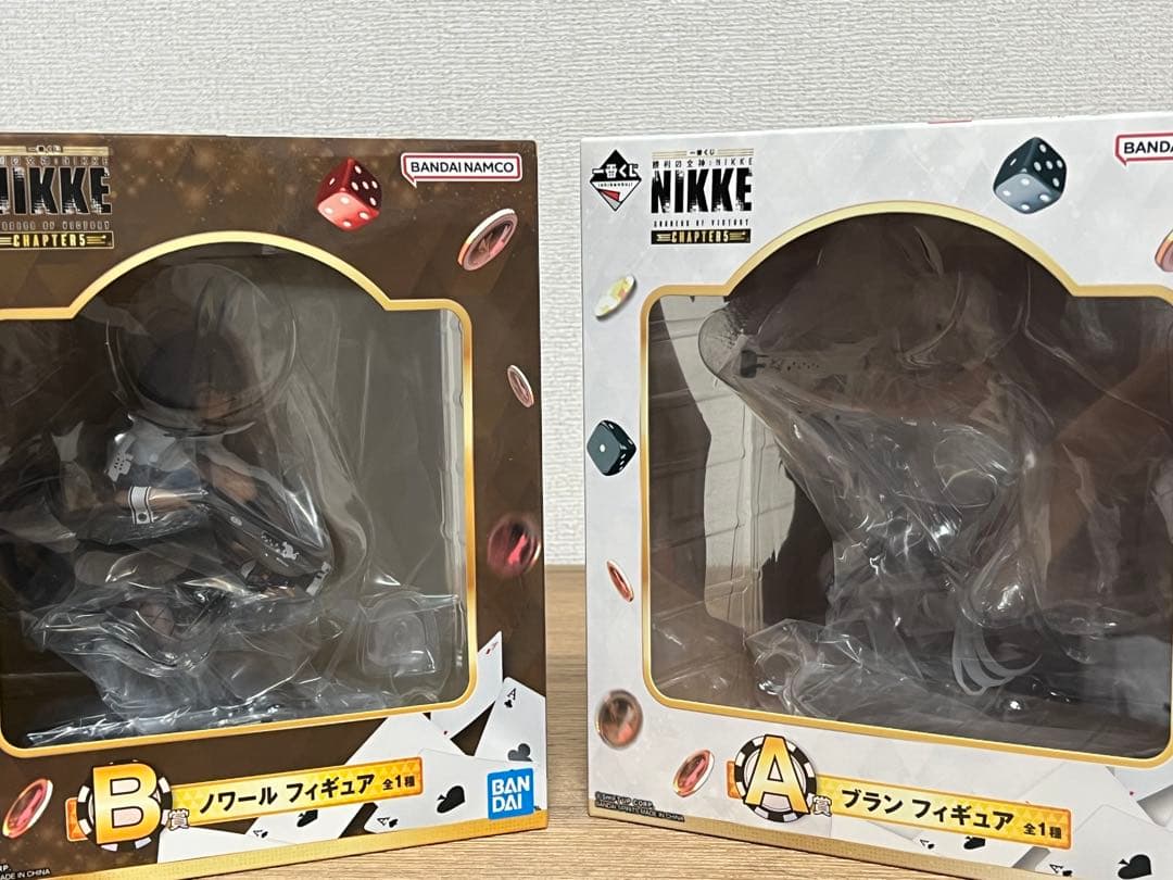 未開封勝利の女神NIKKE 一番くじ A賞ブラン＆B賞ノワール フィギュアセット