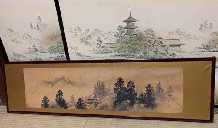 骨董品　墨絵