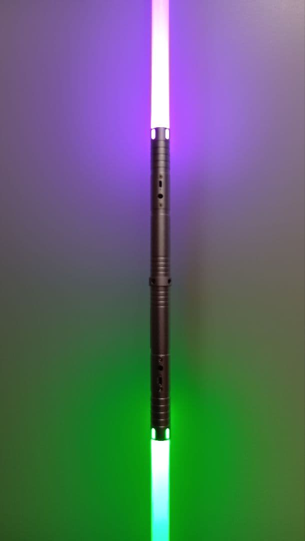 合金製ライトセーバー ダース・モール仕様 SWギミック 振動 音光 usb 新品