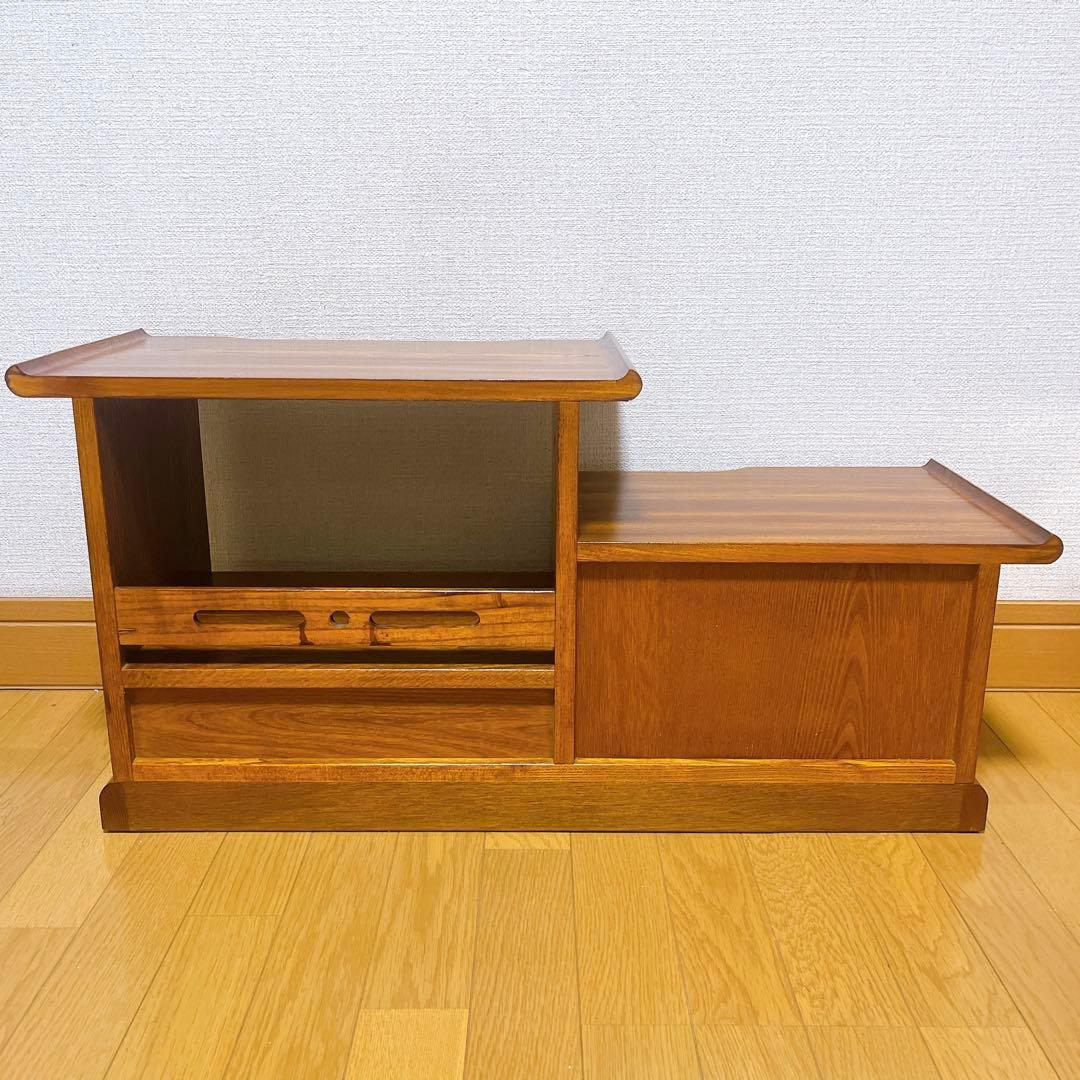 欅 けやき/置床 置き床/飾り棚/茶道具/飾り台/花台/床の間