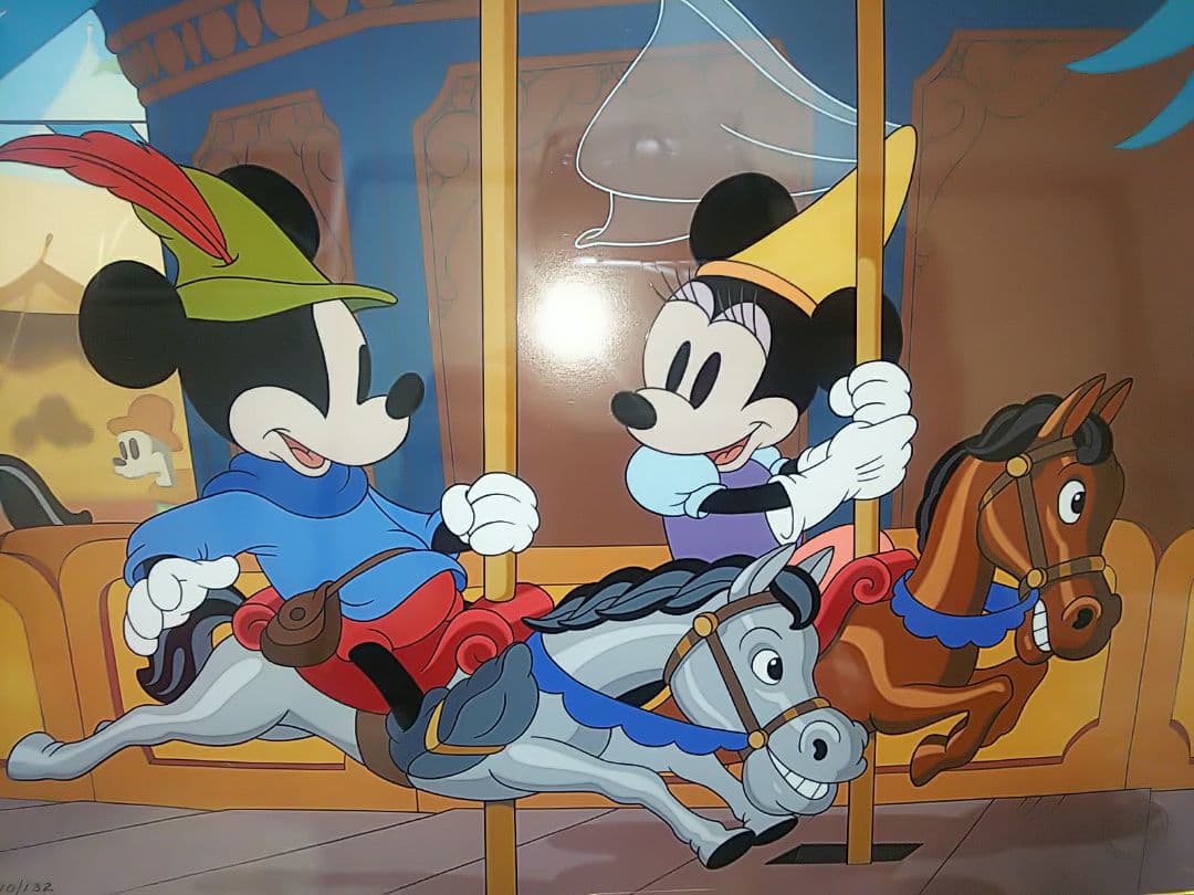 ディズニー セル画 ミッキーの巨人退治