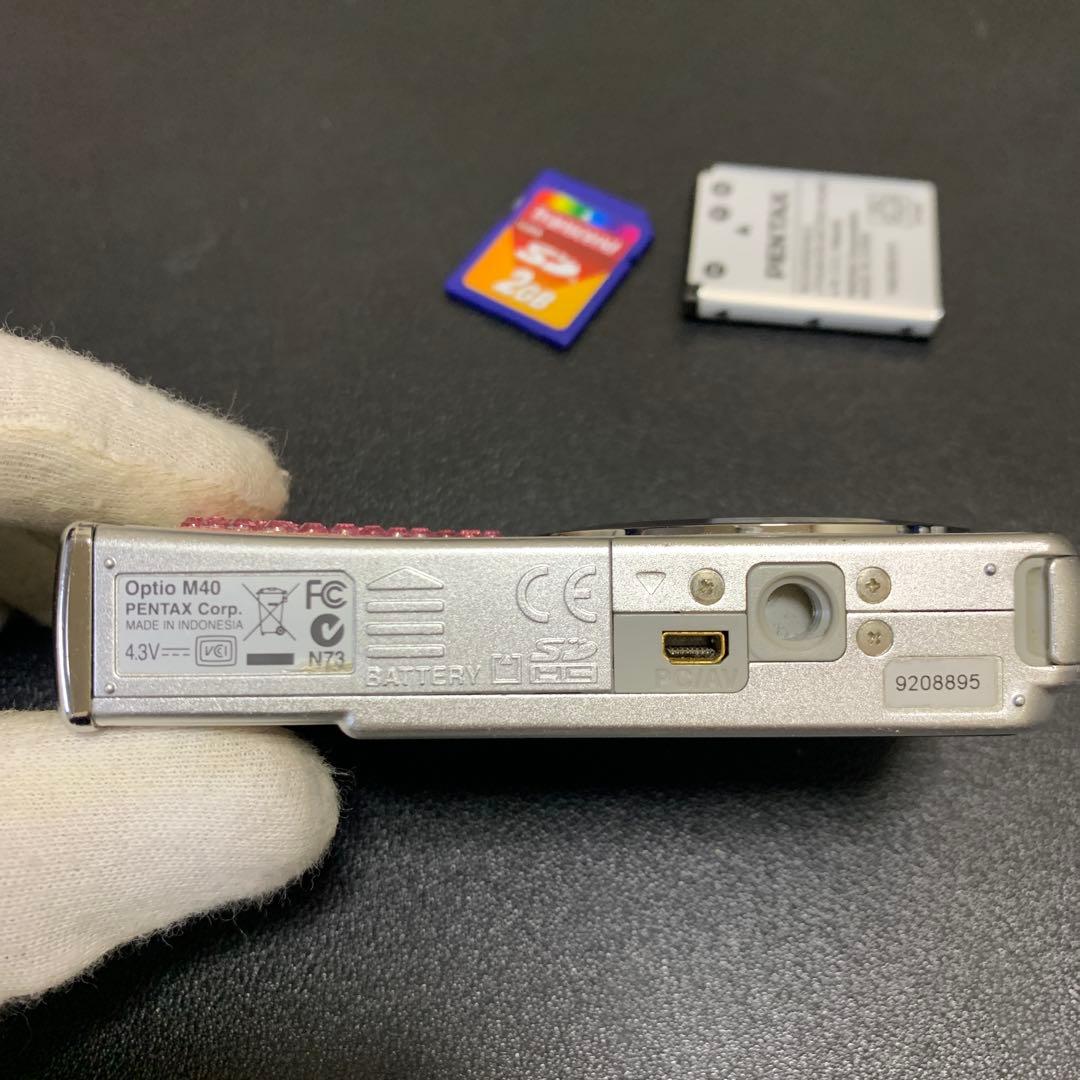 美品　ペンタックス PENTAX Optio M40 動作確認済