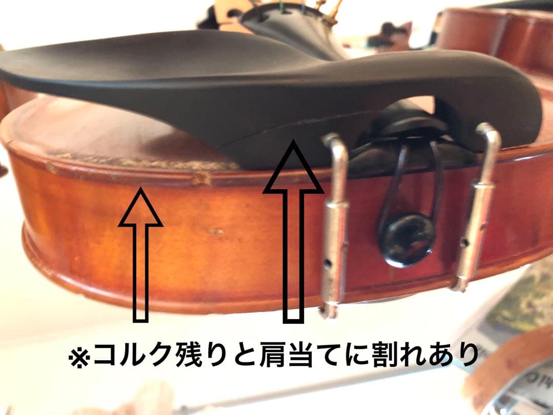 【駒&魂柱調整済】SuzukiバイオリンNo360 4/4 1976