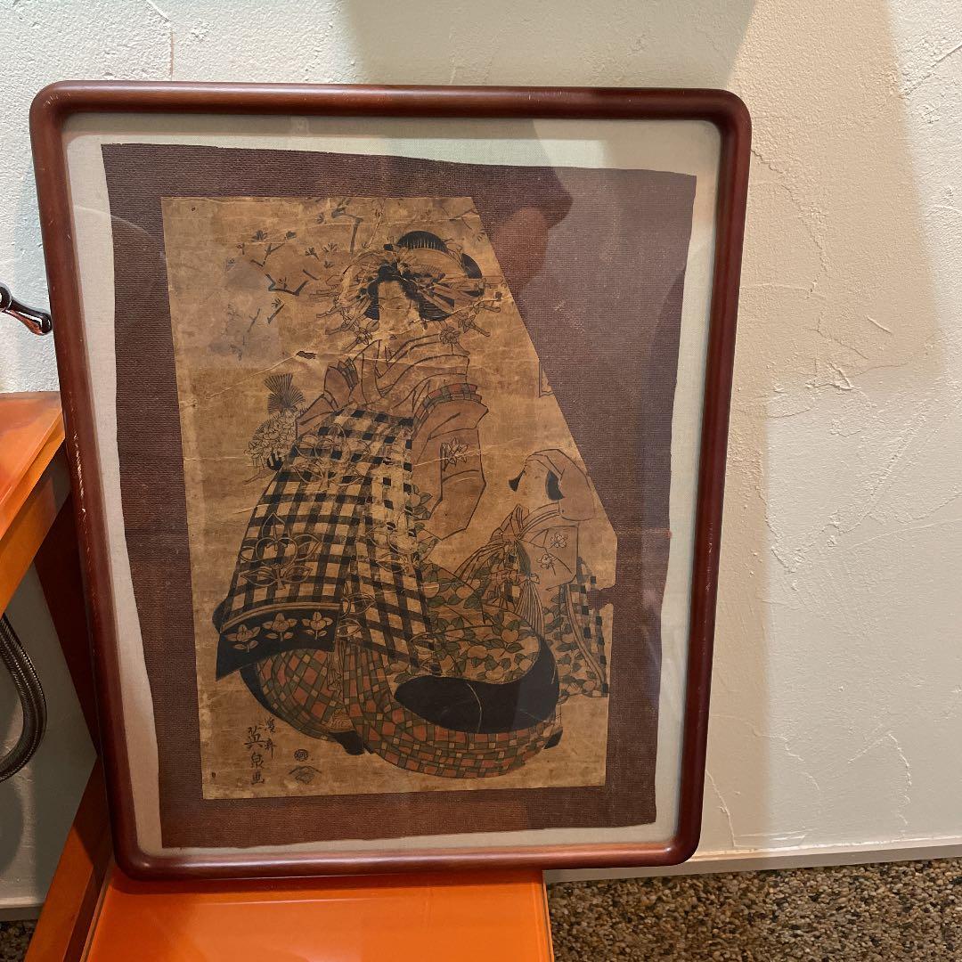 版画、英泉