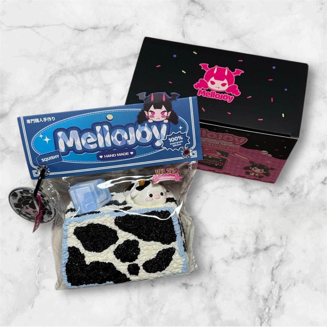 メロジョイ　ノントースト　ふわふわミルク　牛　スクイーズ　Mellojoy