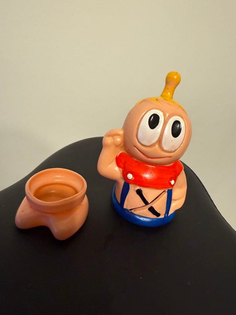当時物 チビラくん CISCO ソフビ 貯金箱 円谷プロ 高さ9.5cm 激レア