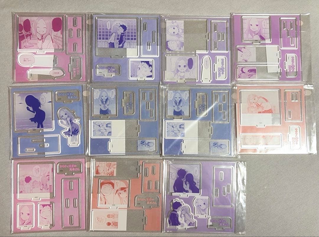 からかい上手の高木さん　TSUTAYA 有償特典　アクリルスタンドプレート