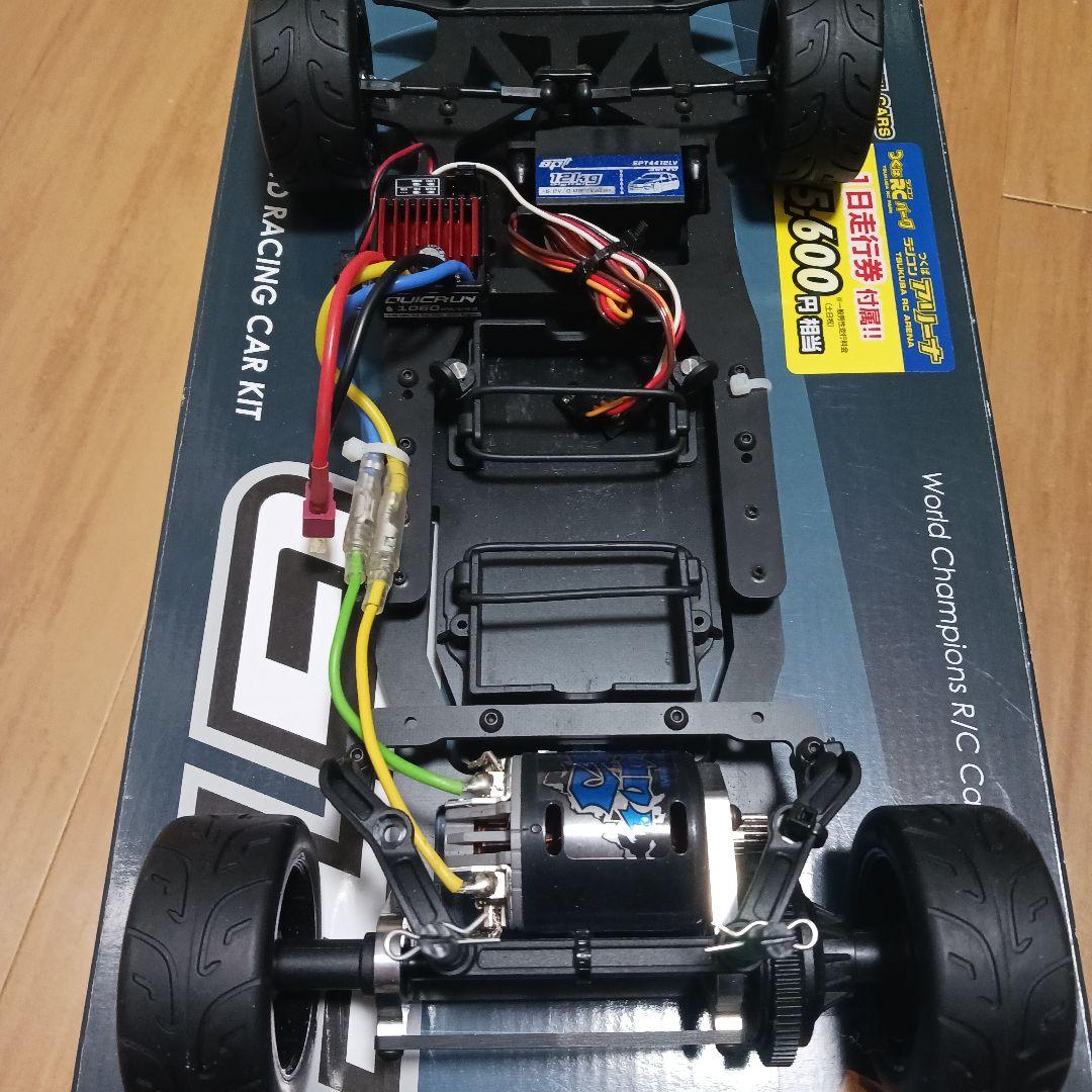 メカ付Yokomo GT1 1/12 EP 2WDレーシングカーキット