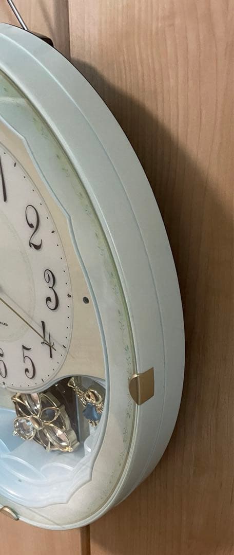最終値下げ！からくり時計　パルミューズm479 掛け時計　電波時計　振り子　廃盤