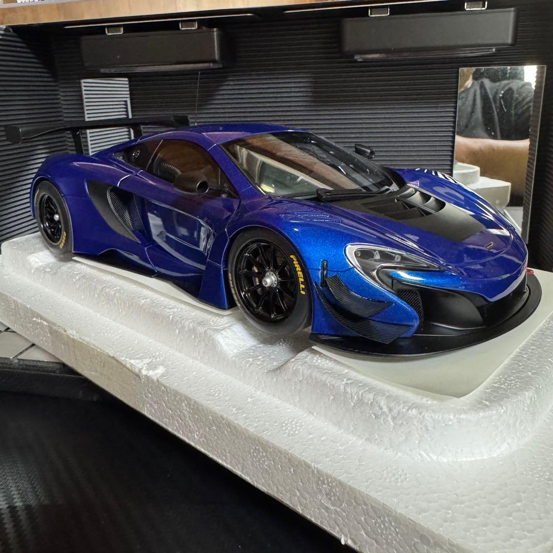 未展示品 オートアート 1/18 マクラーレン 650S GT3
