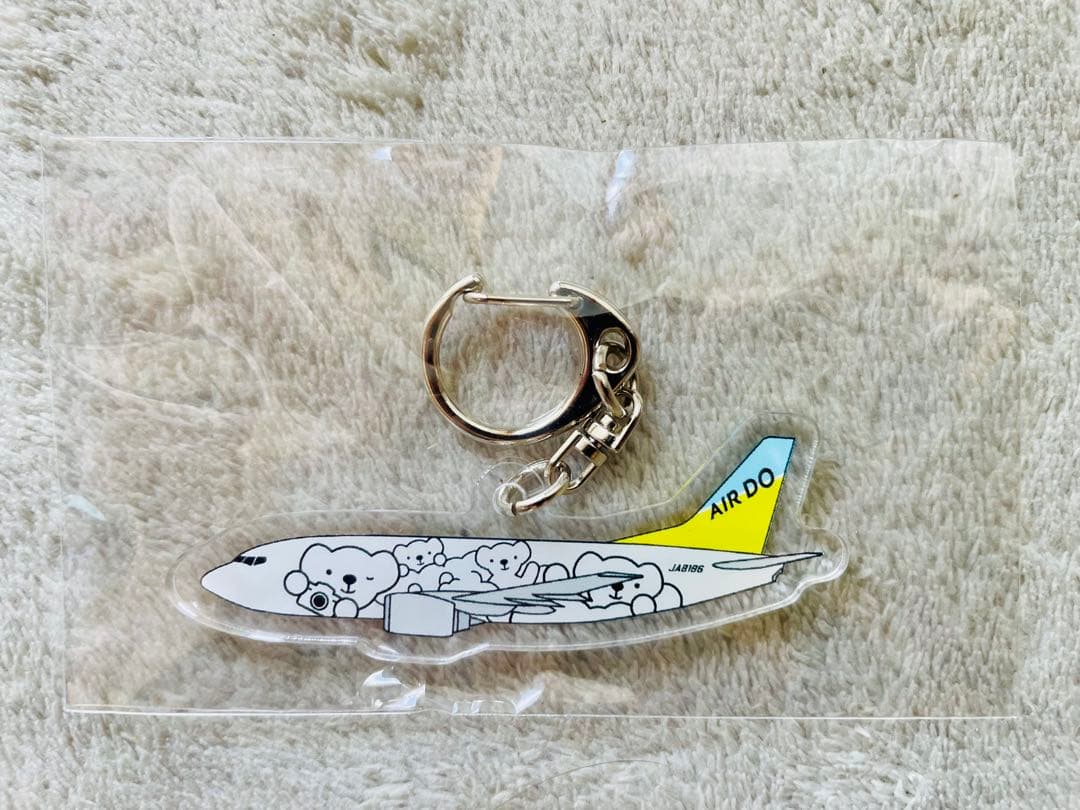 AIRDO エアドゥ ベアドゥ 空の日限定 アクリルキーホルダー ガチャ4種類
